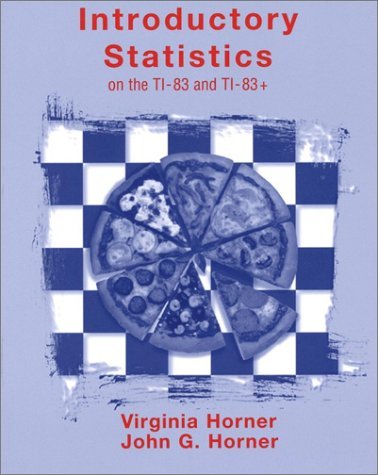 Imagen de archivo de Introductory Statistics, on the Ti-83 and Ti-83+ a la venta por Virginia Martin, aka bookwitch