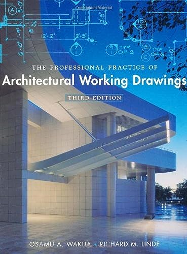 Imagen de archivo de The Professional Practice of Architectural Working Drawings a la venta por SecondSale