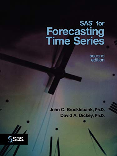 Stock image for SAS for Forecasting Time Series for sale by Orphans Treasure Box