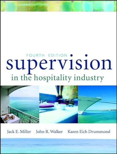 9780471396895: NRA (Supervision in the Hospitality Industry)