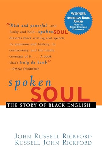 Beispielbild fr Spoken Soul: The Story of Black English zum Verkauf von SecondSale