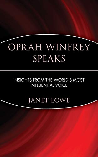 Imagen de archivo de Oprah Winfrey Speaks a la venta por Blackwell's