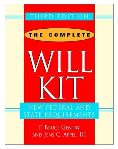 Imagen de archivo de The Complete Will Kit a la venta por Wonder Book