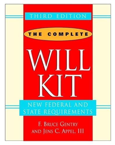 9780471401407: Complete Will Kit 3e
