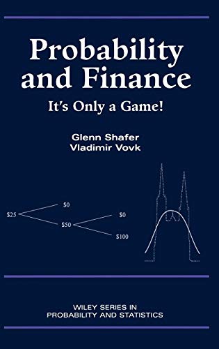 9780471402268: Probability and Finance: It's Only a Game! (Wiley Series in Probability and Statistics)