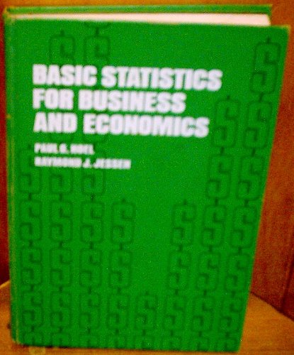 9780471402657: Basic Statistics for Business and Economics (Management & Administration S.)