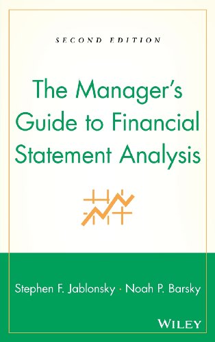 Imagen de archivo de The Manager's Guide to Financial Statement Analysis a la venta por Irish Booksellers