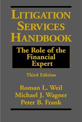 Imagen de archivo de Litigation Services Handbook: The Role of the Financial Expert a la venta por HPB-Red