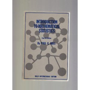 Imagen de archivo de HOEL ?INTRODUCTION? TO MATHEMATICAL STATISTICS 4ED (Wiley Series in Probability & Mathematical Statistics) a la venta por WorldofBooks