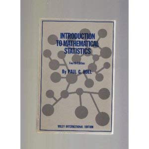 9780471403685: HOEL ∗INTRODUCTION∗ TO MATHEMATICAL STATISTICS 4ED (Wiley Series in Probability & Mathematical Statistics)