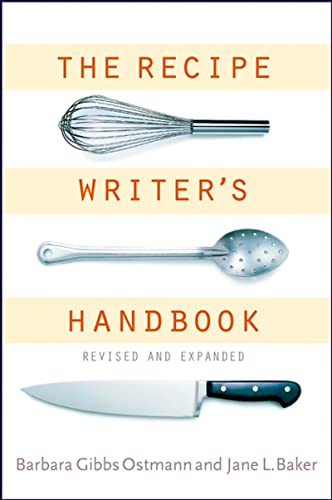 Imagen de archivo de The Recipe Writer's Handbook, Revised and Updated a la venta por SecondSale
