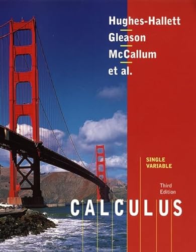 9780471408253: Calculus, Single Variable