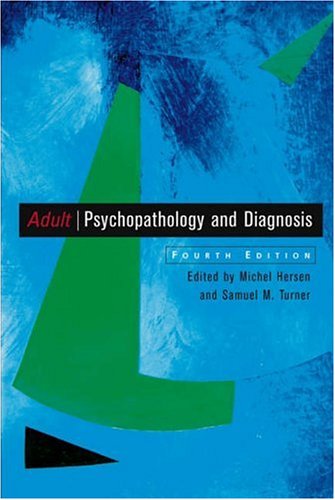 9780471411635: Adult Psychopathology and Diagnosis