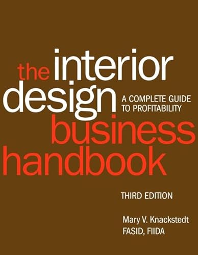 Beispielbild fr The Interior Design Business Handbook : A Complete Guide to Profitability zum Verkauf von Better World Books