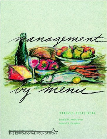 Beispielbild fr Management by Menu zum Verkauf von Green Street Books