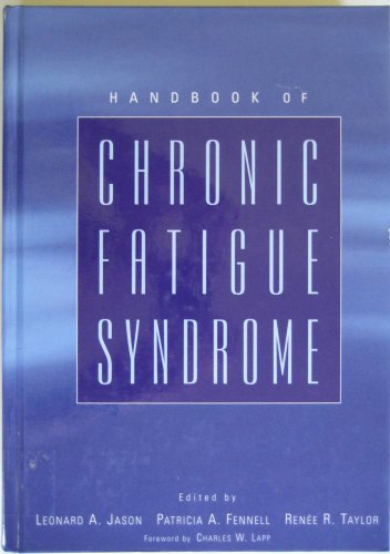 Imagen de archivo de Handbook of Chronic Fatigue Syndrome a la venta por Better World Books: West