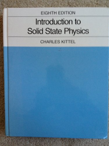 Stock image for Introduction to Solid State Physics for sale by BooksRun