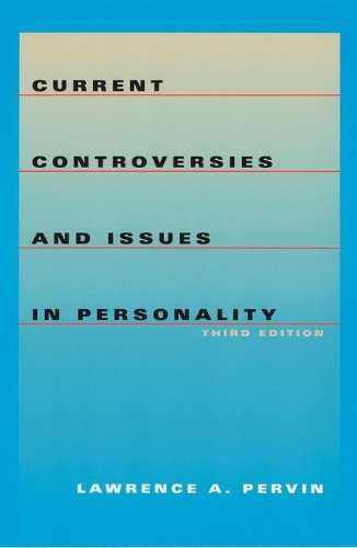 Imagen de archivo de Current Controversies and Issues in Personality a la venta por Better World Books