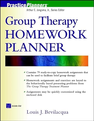 Stock image for Group Therapy Homework Planner for sale by Better World Books: West