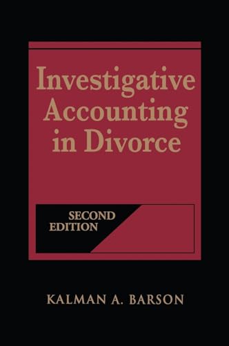 Stock image for Investigative Accounting in Divorce for sale by Zoom Books Company
