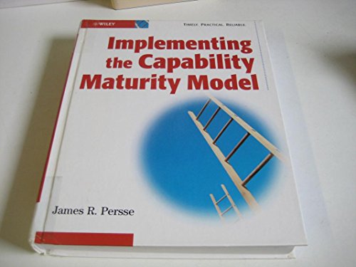 Beispielbild fr Implementing the Capability Maturity Model zum Verkauf von Better World Books