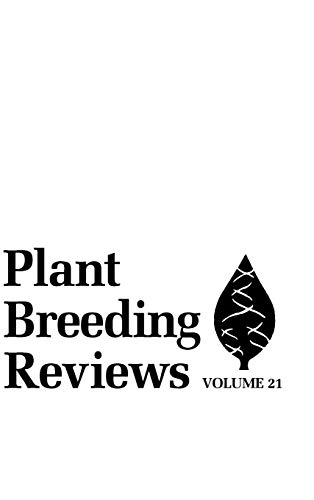 Stock image for Plant Breeding Reviews, Volume 21 for sale by Zubal-Books, Since 1961