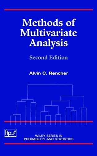 Stock image for Methods of Multivariate Analysis (Wiley Series in Probability and Statistics) for sale by Byrd Books