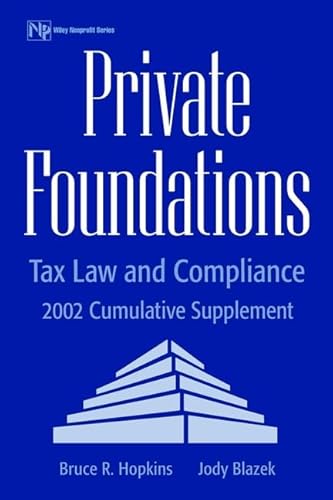 Stock image for Private Foundations: Tax Law and Compliance, 2002 Cumulative Supplement for sale by HPB-Red