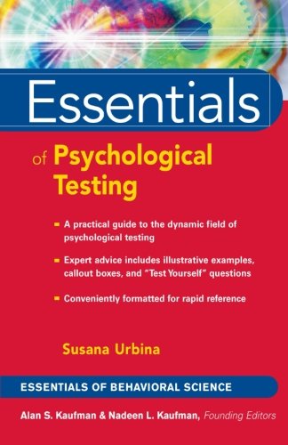 Beispielbild fr Essentials of Psychological Testing zum Verkauf von Better World Books