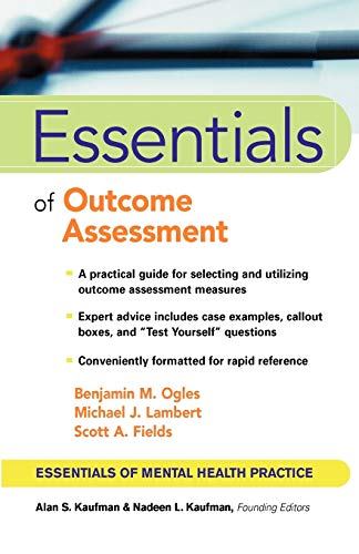 9780471419983: Essentials of Outcome Assessment: 25 (Essentials of Mental Health Practice)