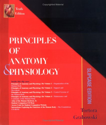 Imagen de archivo de Principles of Anatomy and Physiology, 4 Volume Set with Slipcase a la venta por HPB-Red