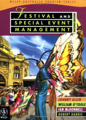 9780471421825: Festival and Special Event Management (Wiley Australian Tourism Series)