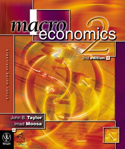 Macroeconomics (9780471421832) by John Bodenhan Taylor