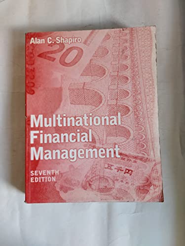 9780471422587: Multinational Financial Management