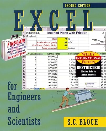 Stock image for Excel for Engineers & Scientists (2nd, 03) by Bloch, S C [Paperback (2003)] for sale by Phatpocket Limited