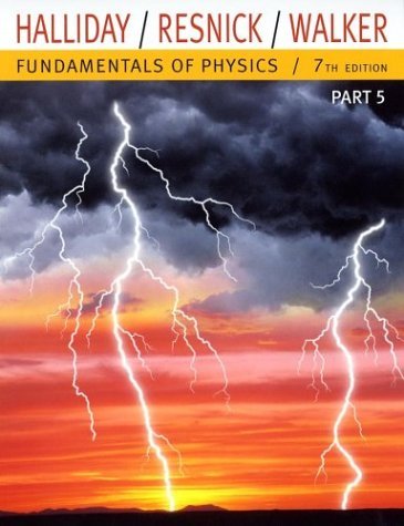 Imagen de archivo de Fundamentals of Physics, Part 5 (Chapters 38-44) a la venta por Wonder Book