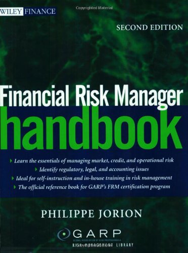 Beispielbild fr Financial Risk Manager Handbook, Second Edition zum Verkauf von Mispah books