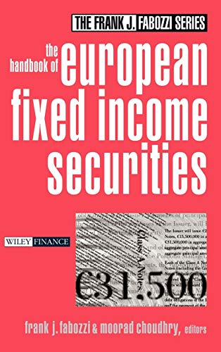 9780471430391: The Handbook of European Fixed Income Securities (Frank J. Fabozzi Series)