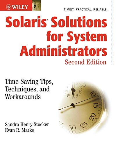 9780471431152: Solaris Solutions For System Administrators Second Edition