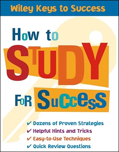 Imagen de archivo de How to Study for Success a la venta por Better World Books