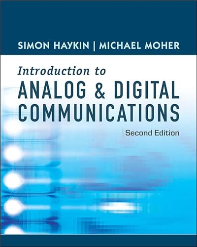 Imagen de archivo de An Introduction to Analog and Digital Communications a la venta por SecondSale