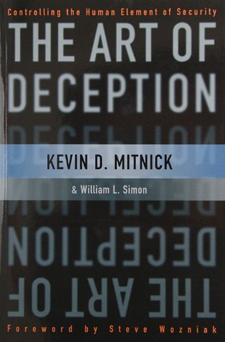 9780471432289: The Art of Deception: Controlling the Human Element of Security