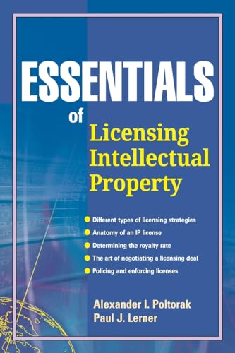 Beispielbild fr Essentials of Licensing Intellectual Property zum Verkauf von SecondSale