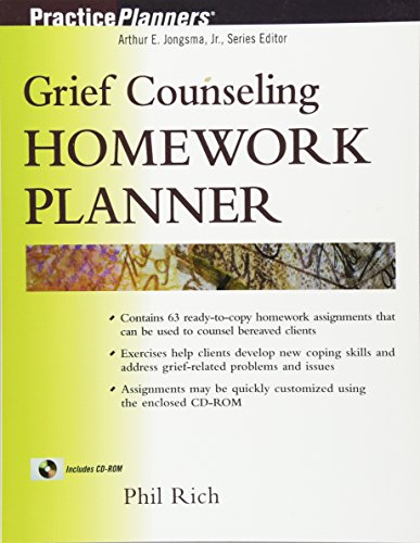 Stock image for Grief Counseling Homework Planner for sale by HPB-Red