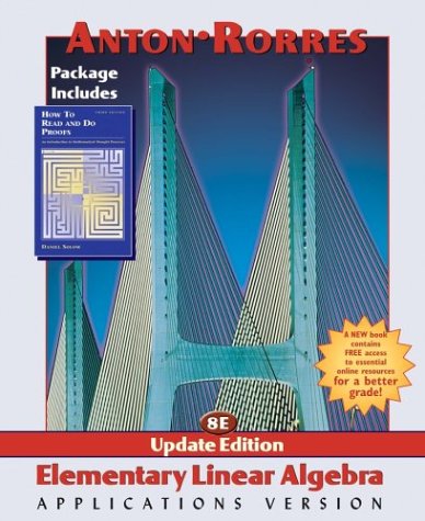 9780471433286: Elementary Linear Algebra: Applications Version