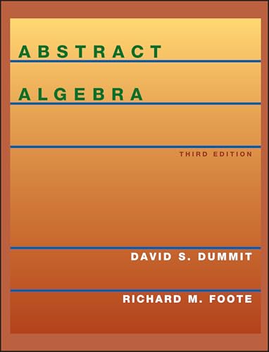 

Abstract Algebra, 3rd Edn