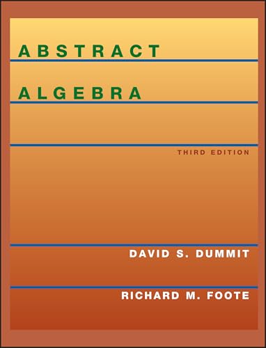 9780471433347: Abstract Algebra, 3rd Edition