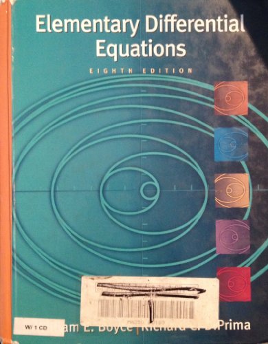 Stock image for Elementary Differential Equations, with ODE Architect CD for sale by Better World Books