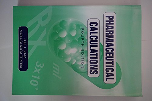 9780471433538: Pharmaceutical Calculations