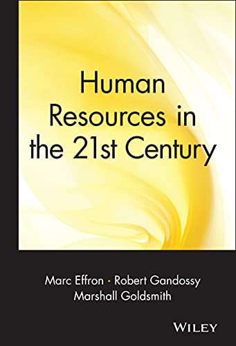 Beispielbild fr Human Resources in the 21st Century zum Verkauf von ZBK Books